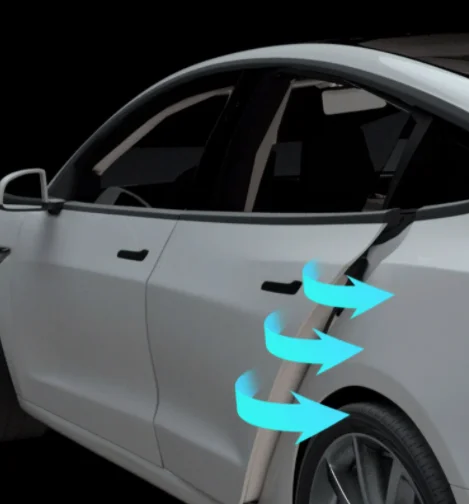 Factory Price electric suction door Soft Close car Doors Device  electric handle automatic lock for Tesla model Y model 3