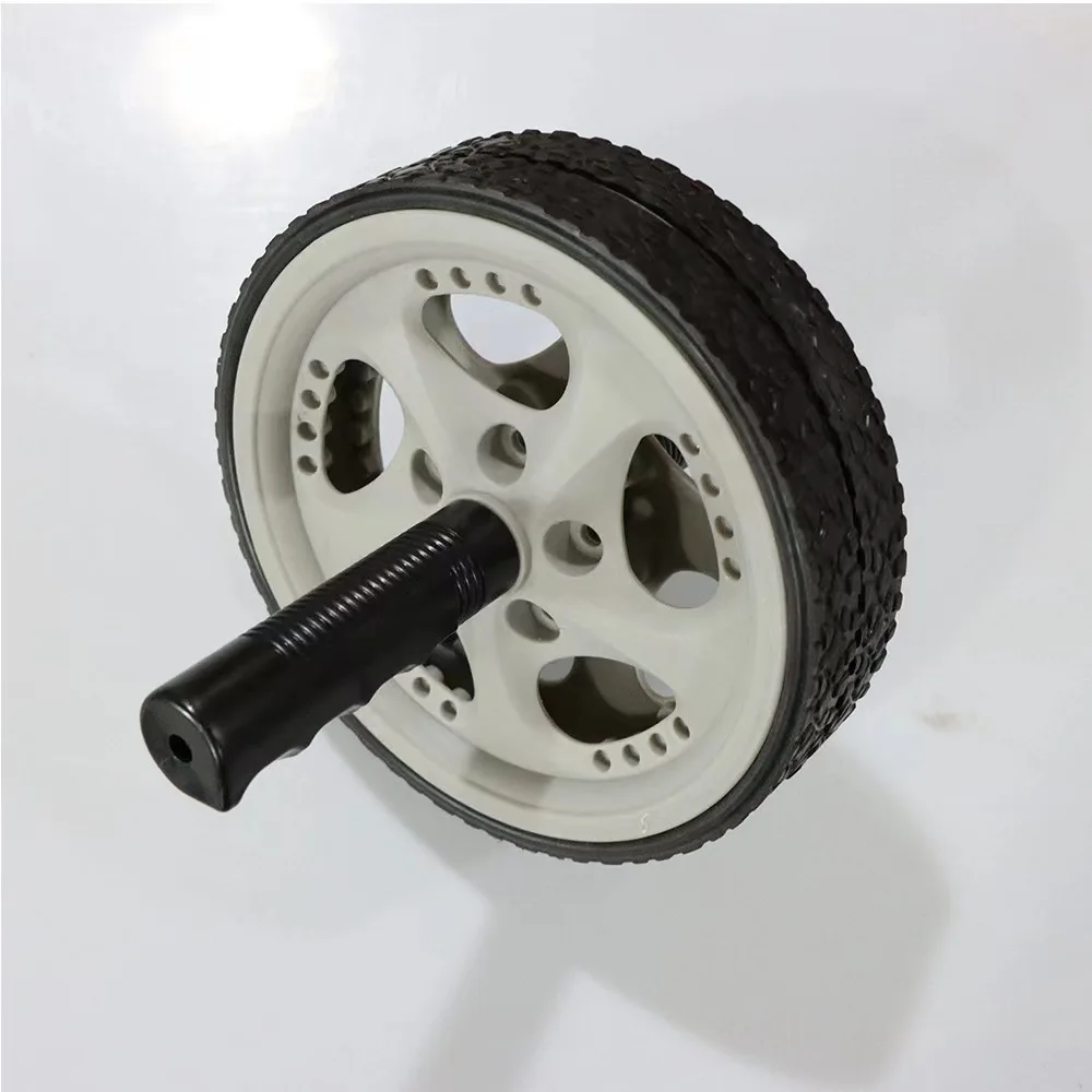 Abdominal Wheel Roller with Elbow Support Ab Double Wheels Trainer Abdominal Exercises for Gym and Home Custom logo