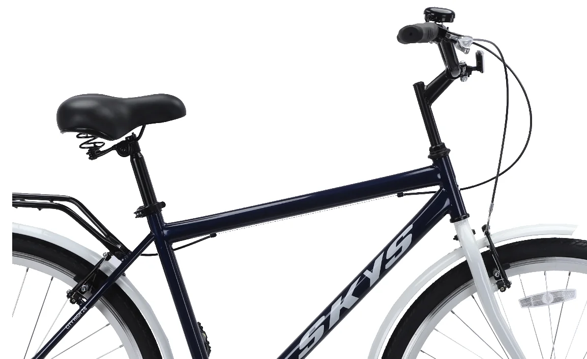 Wholesale 26 28 Inch Single Speed city Bikes Steel Frame with reflective sheet, bicycle for men support OEM bicycle