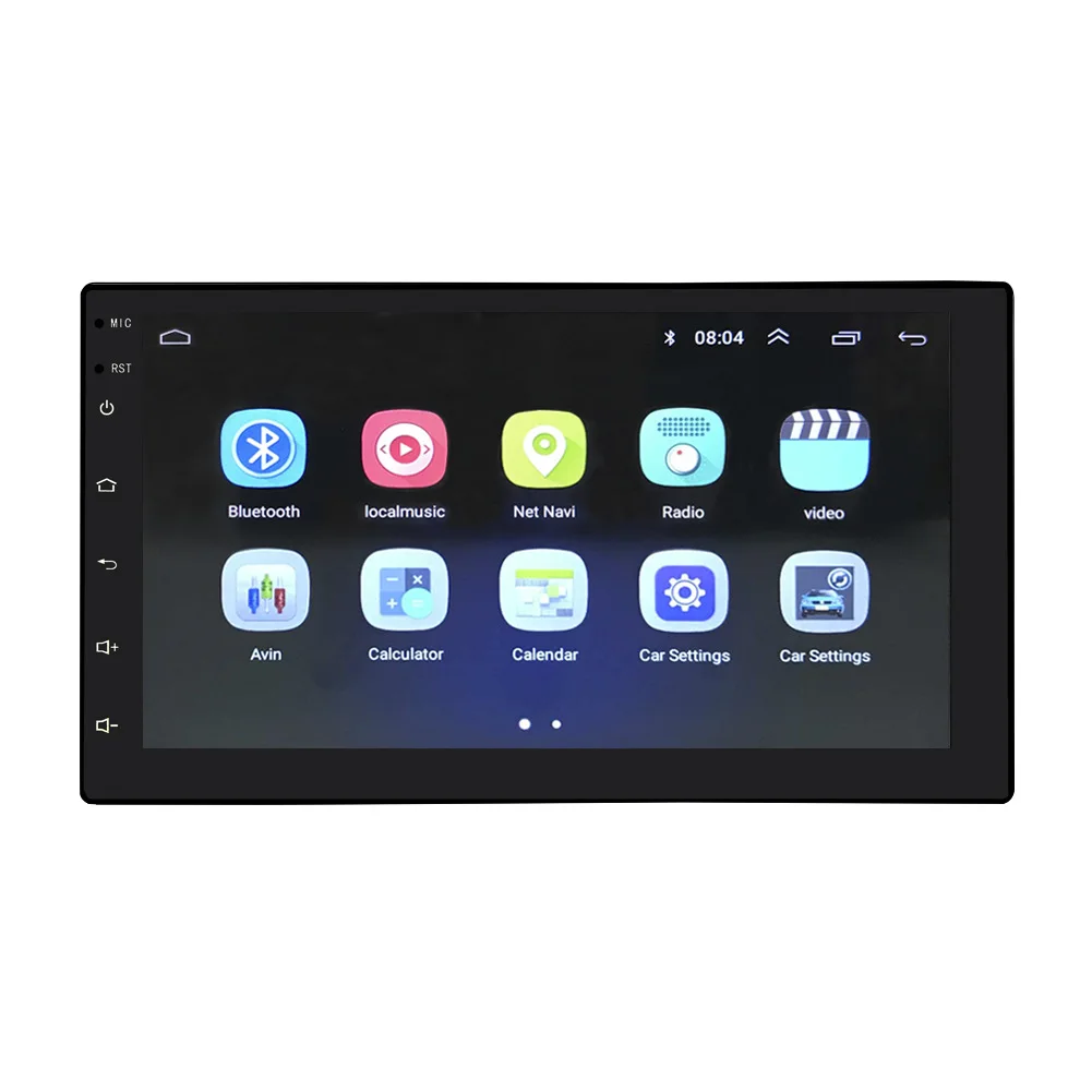 OEM ODM Android 7-inch high-definition capacitive screen audio-visual navigation MP5 player car GPS navigation car player