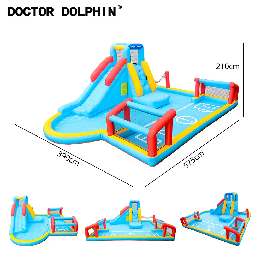 Doctor Dolphin EN71 Inflatable Bounce Animal Commercial Bouncy House With