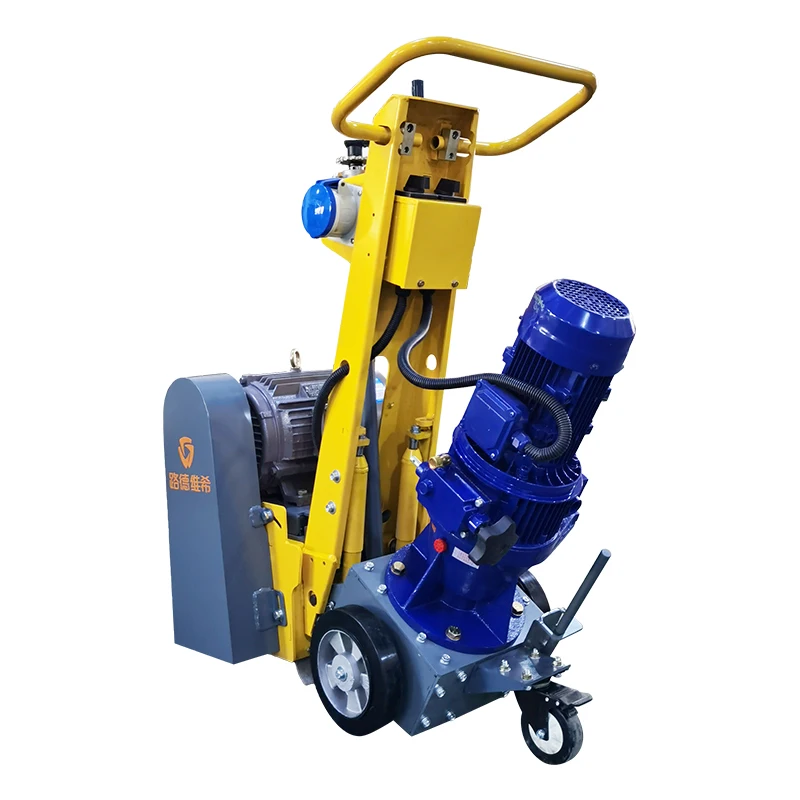 Electric Road Floor Concrete Planers Scarifier Machine