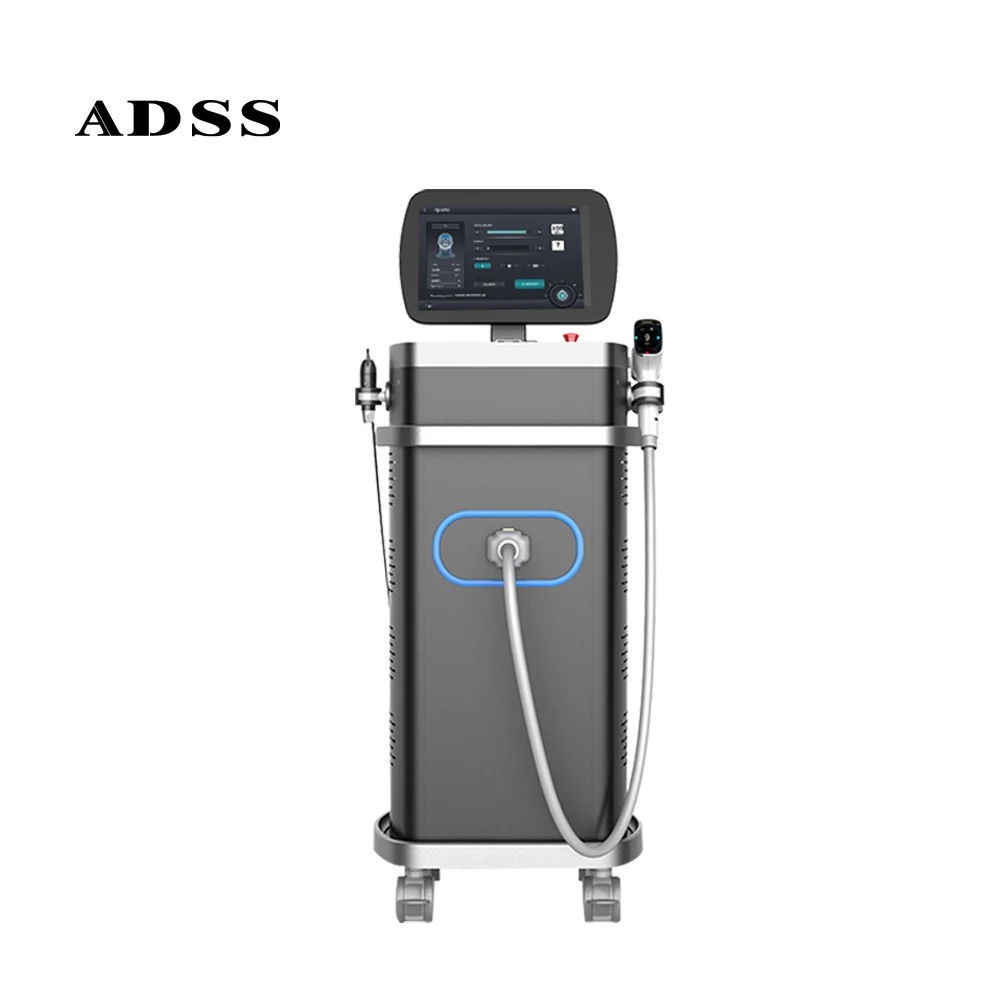 ADSS Diode Laser Hair Removal Ice Depilation Electrolysis Epilator 808 Diode Hair Removal Machine