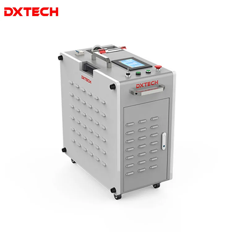 DXTECH  200W 300W Small Multifunctional Pulse rust oil oxides portable laser rust cleaning machine