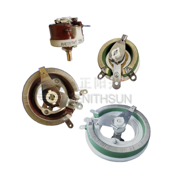 150W Ceramic Tray Wire Wound Variable Power Painted Coating Rheostat