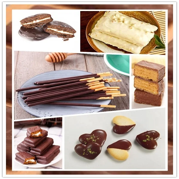 Fully Automatic Chocolate Enrobing Machine with Chocolate Cooling Tunnel Equipments