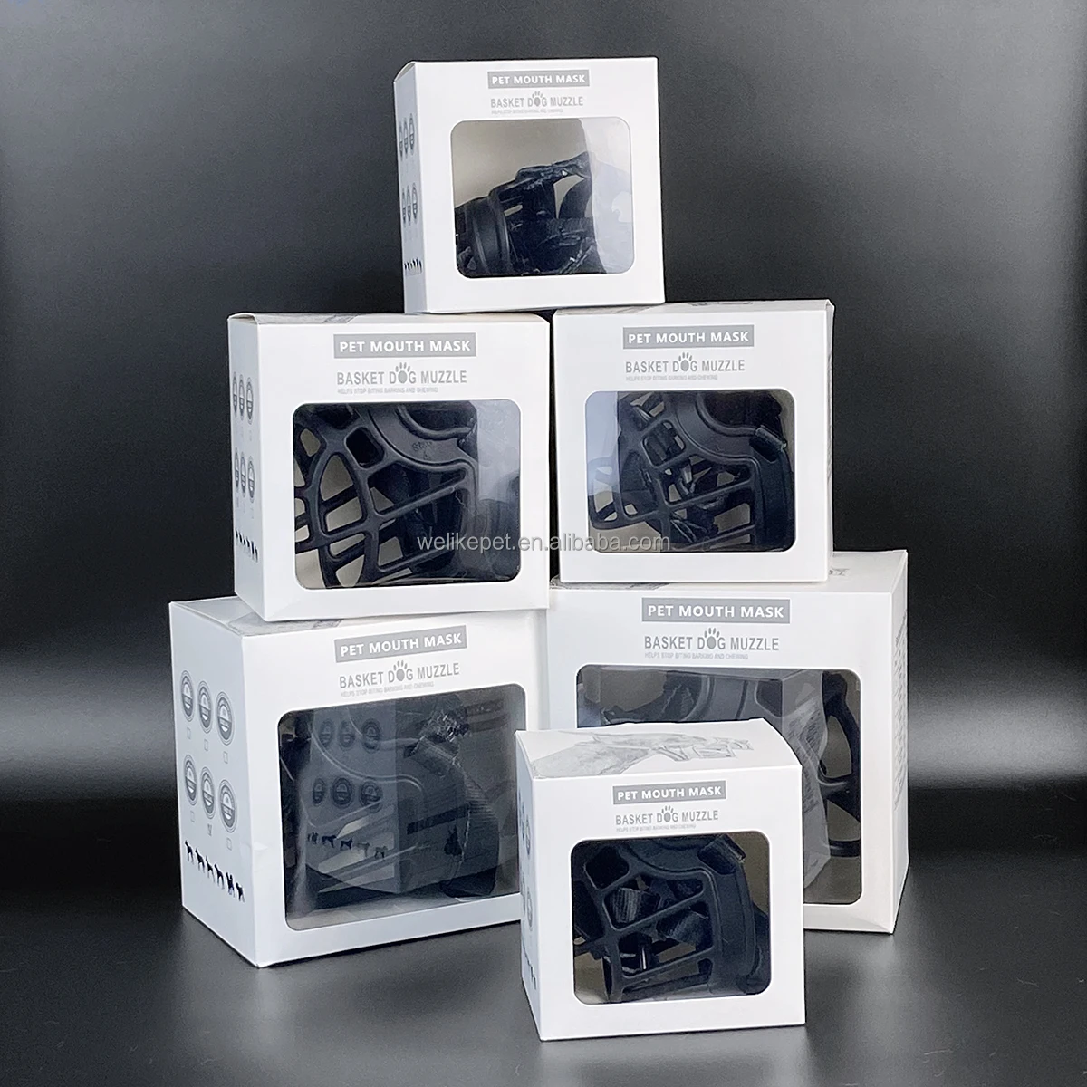 Hot sale Basket Adjustable Soft Rubber Dog face Muzzle Cage Muzzle Basket Muzzle Panting and Drinking