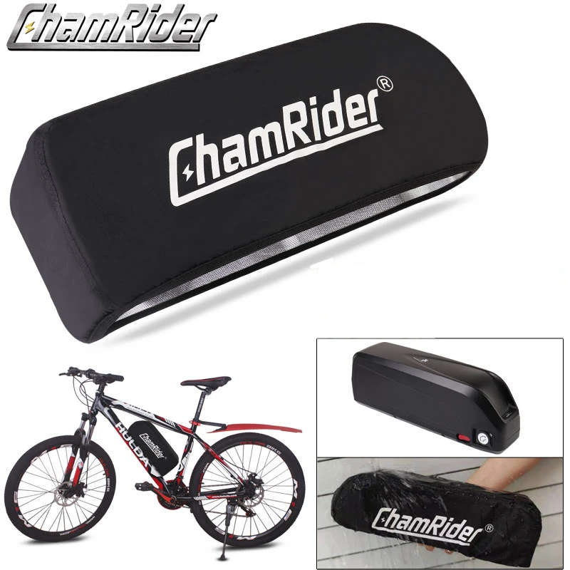 Водонепроницаемая крышка ChamRider для аккумулятора Ebike пылезащитная от грязи литиевых батарей