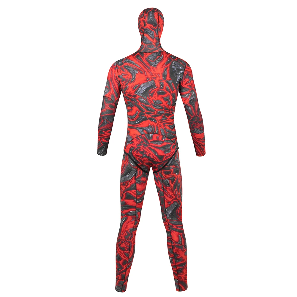 DIVESTAR Wetsuit Spearfishing Yamamoto Neoprene Diving Camo Wetsuits Titanium Coating Lining Unisex Swimming GBS Suit 3MM 5MM