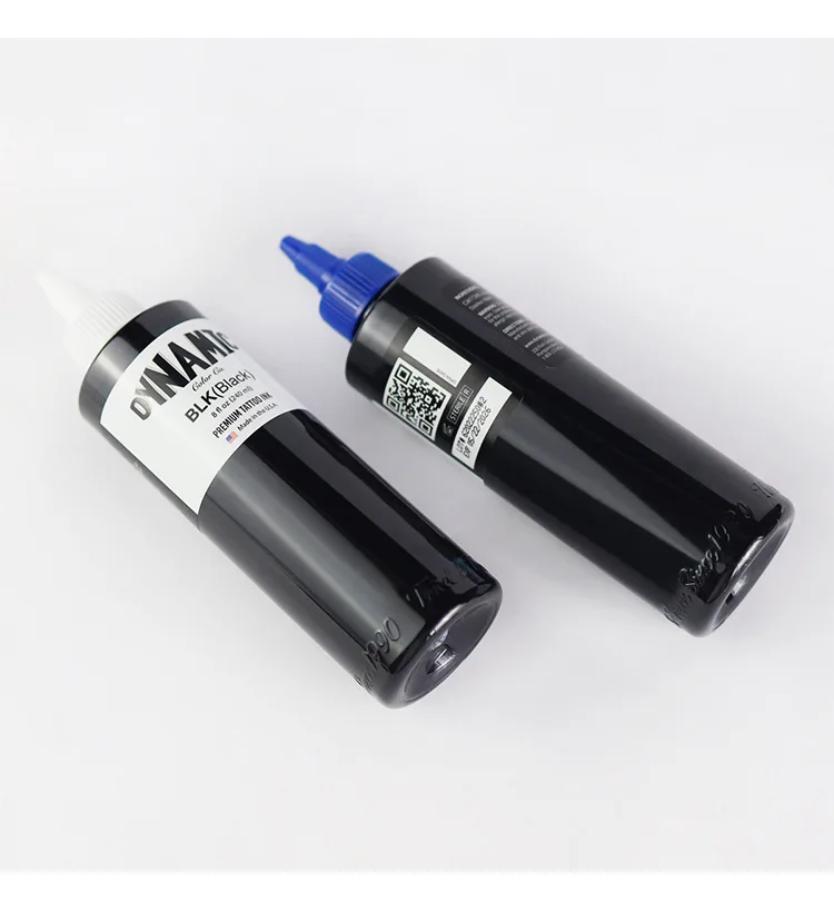 Private Label Logo triple black Body Art 240ML/Bottle tattoo ink Pigment Tattooing Ink for Body Tattoo