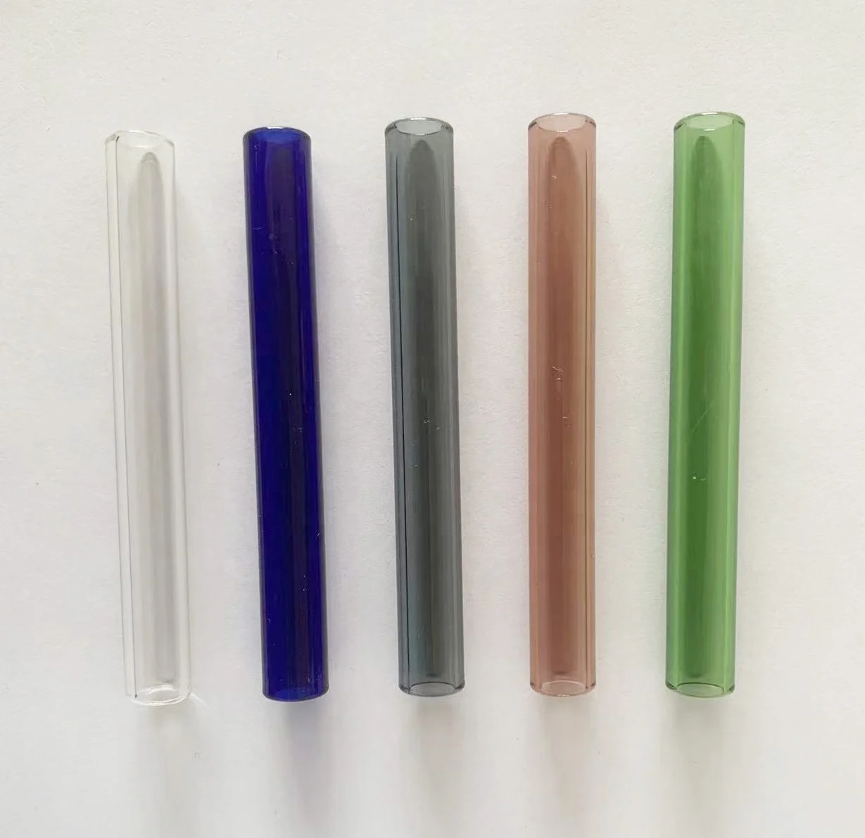 4inch Cheapest  oil burner glass tube Clear Glass Og Pipe for Smoking Hand Pipes