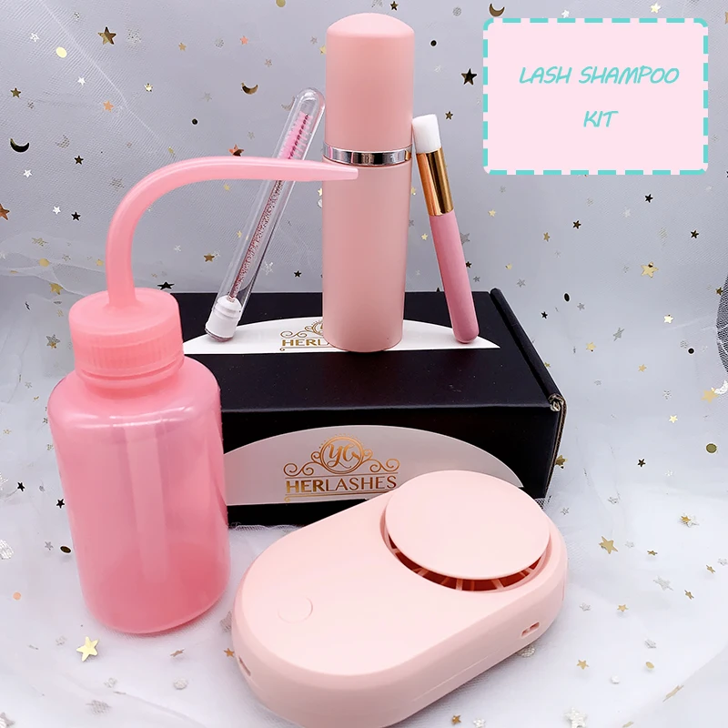 apple scented customize pet bubble lash shampoo oil free lash shampoo tear free kit de brown empty bottle 60 ml