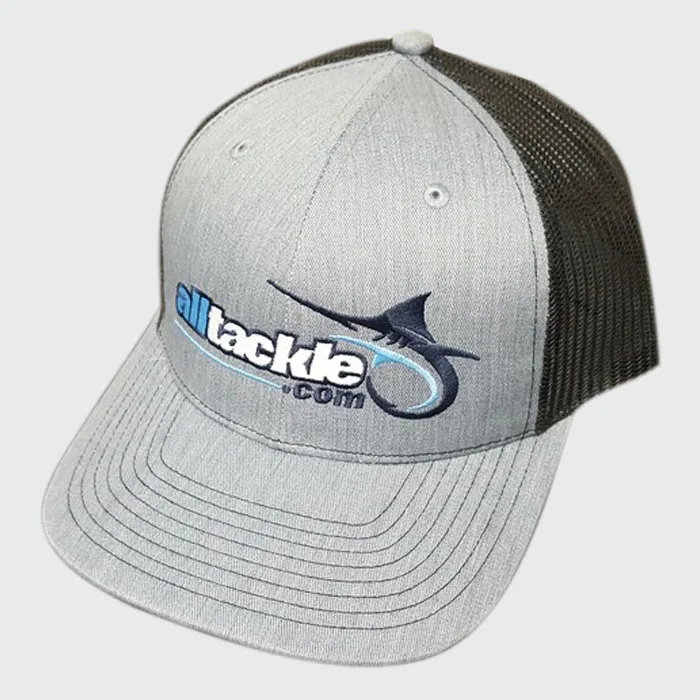 custom curved brim mesh baseball cap 6 panel embroidered trucker hats caps ponytail criss-cross baseball trucker hat