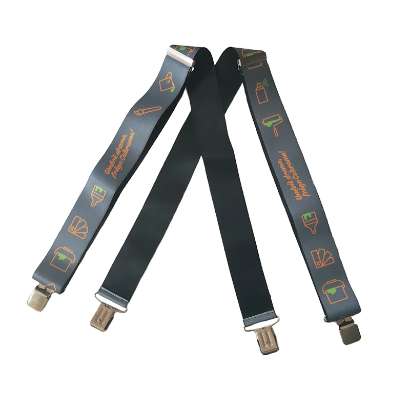 Men Padded Adjustable Tool Belt Suspenders for Duty Belt