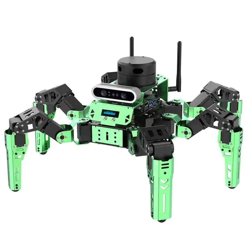 Бионический робот Ros JetHex с камерой Lidar и HD/глубинная камера для 3D построения карты Обучающий студентов соревнование по обучению