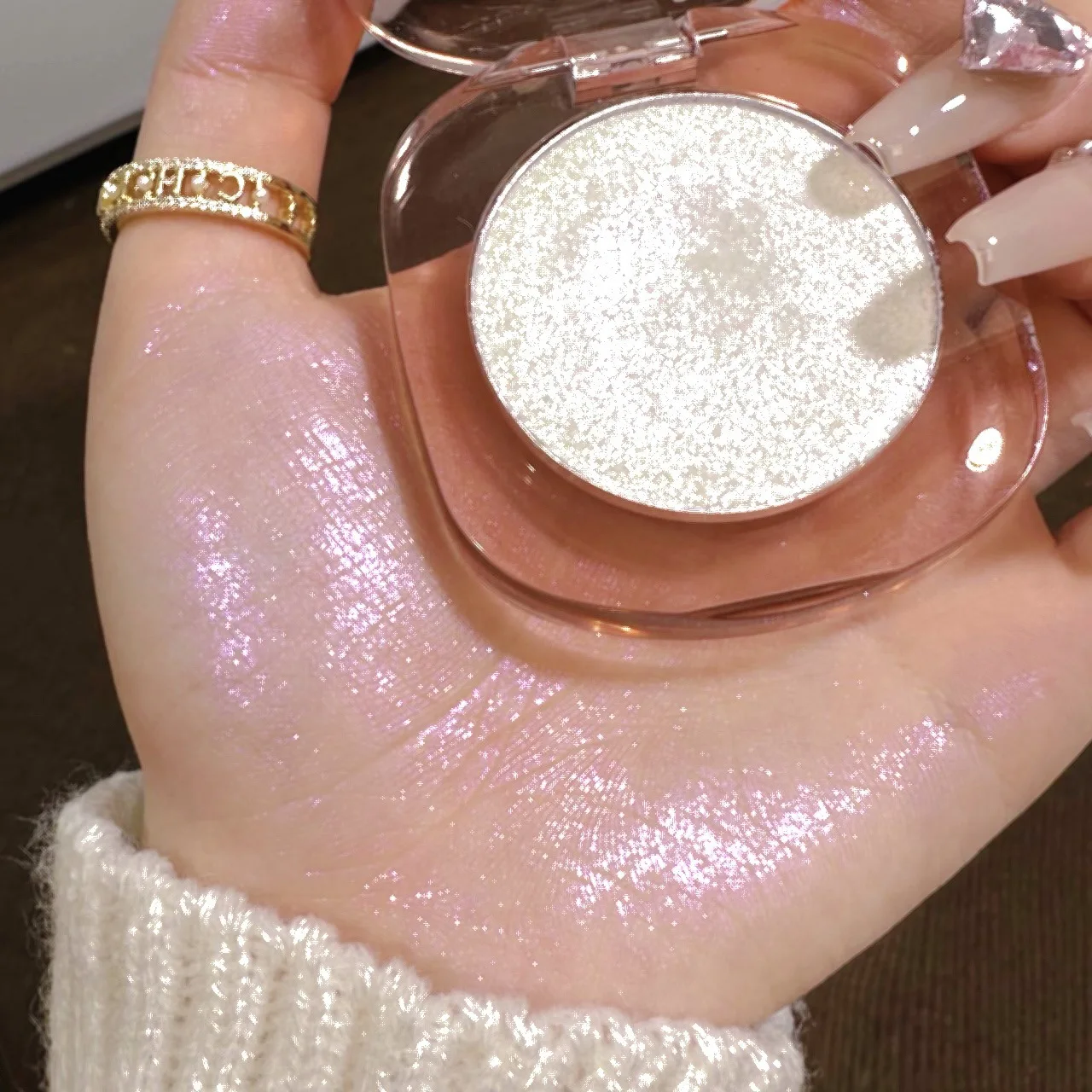 Private label 3 color  Multi - purpose makeup  highlight  blush  long-lasting waterproof custom logo maquillaje original