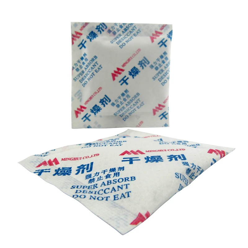 Minghui  Dulai Paper Packing Desiccant 10G Clay Desiccant Montmorillonite