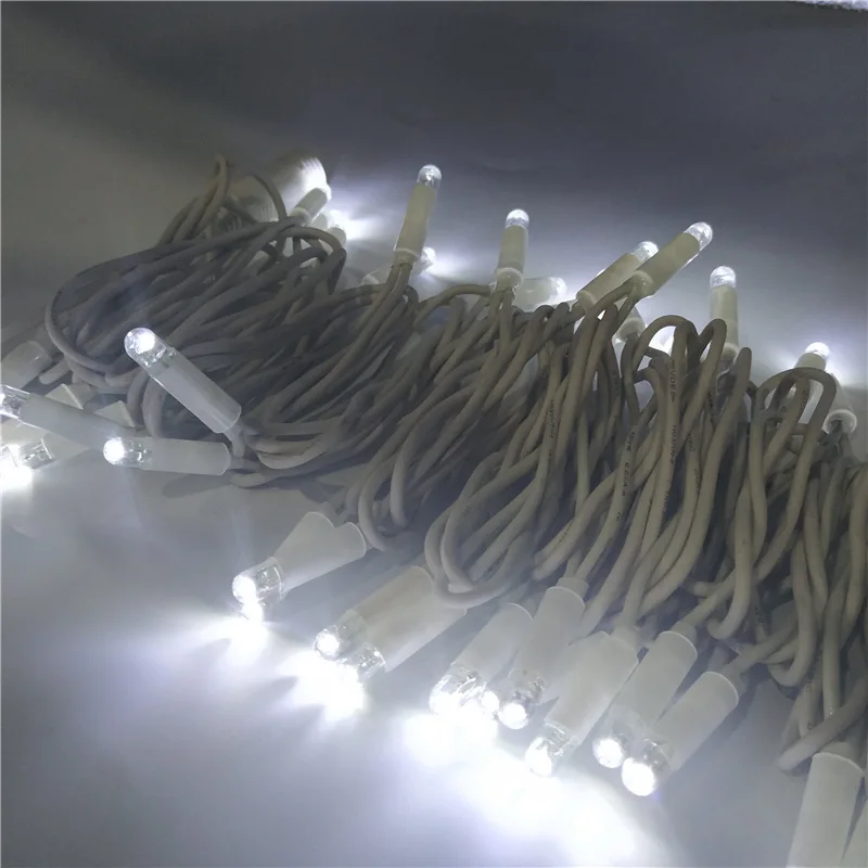 European Standard 230V Outdoor High Pressure Glue Filled Lamp IP65 Rubber Wire 192 Lamp Ice Strip Holiday Decorative Lamp