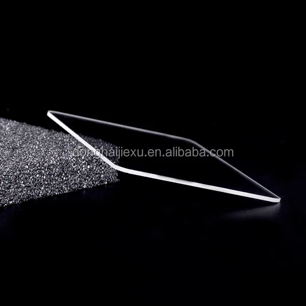 Big size  High Purity Clear Customized Quartz Glass Sheet