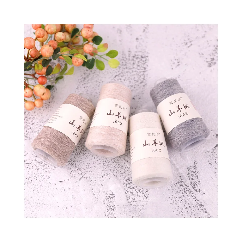 China factory hot sale hand crank knitting machine cashmere yarn for knitted garments