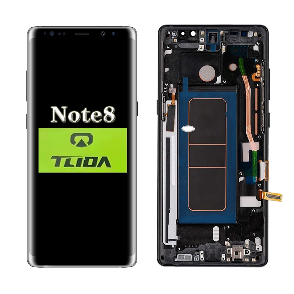 ЖК-дисплей 6,3 дюйма для мобильного телефона Samsung Galaxy Note 8, сменный ЖК-экран для телефона Note4 Note5 Note9 Note10plus