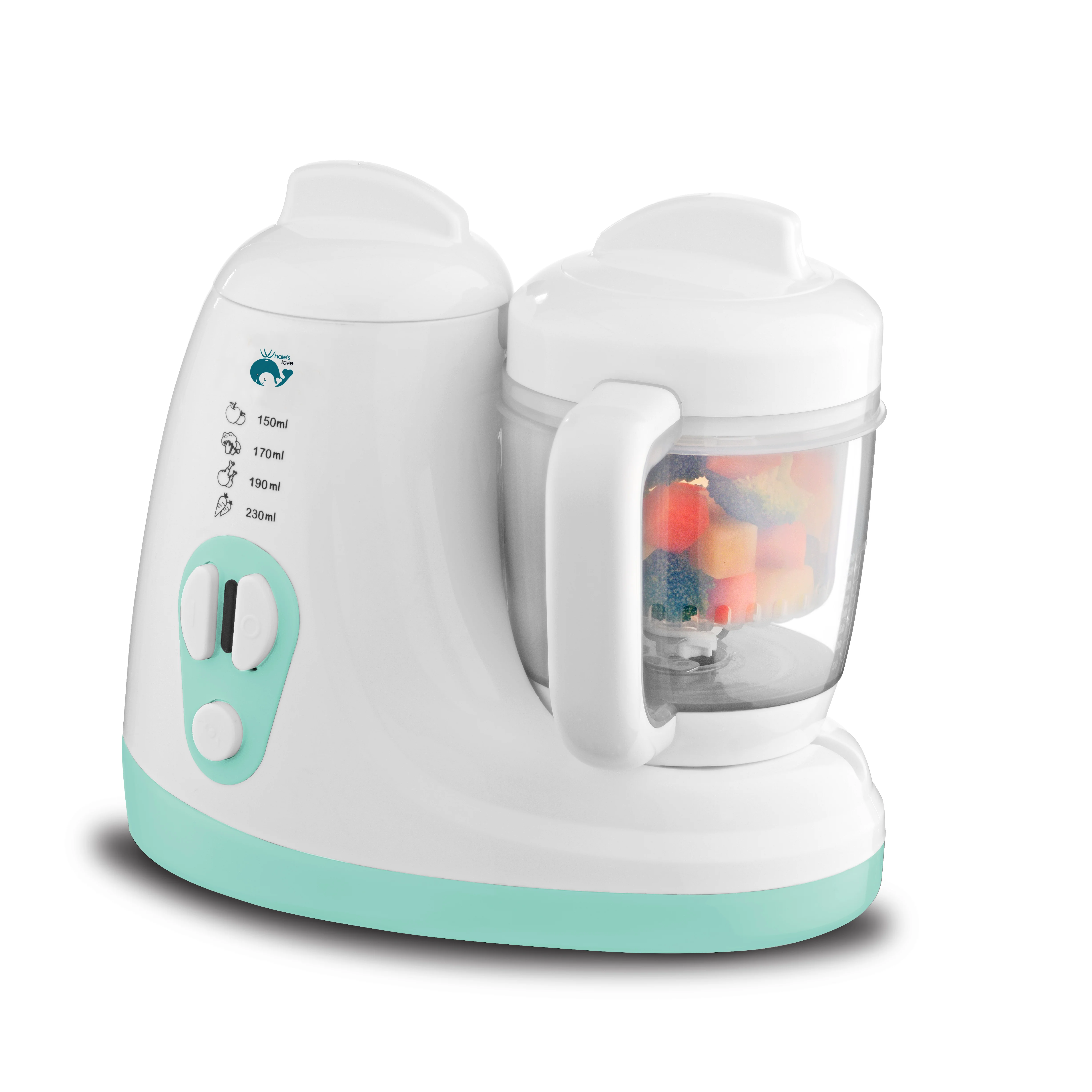 4 in 1 Multifunctional Mini Electric Manual Baby Steamer and Food Processor Blender Custom Noise Machine Baby Noise Tube KR