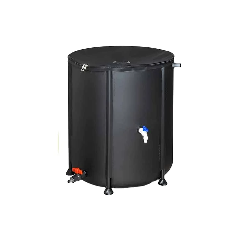 Portable Gallon Rain Barrel Water Tank Collapsible Rainwater Collection System Storage Container