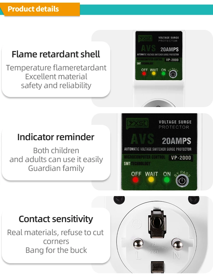 EU Intelligent Regulation Voltage Protector