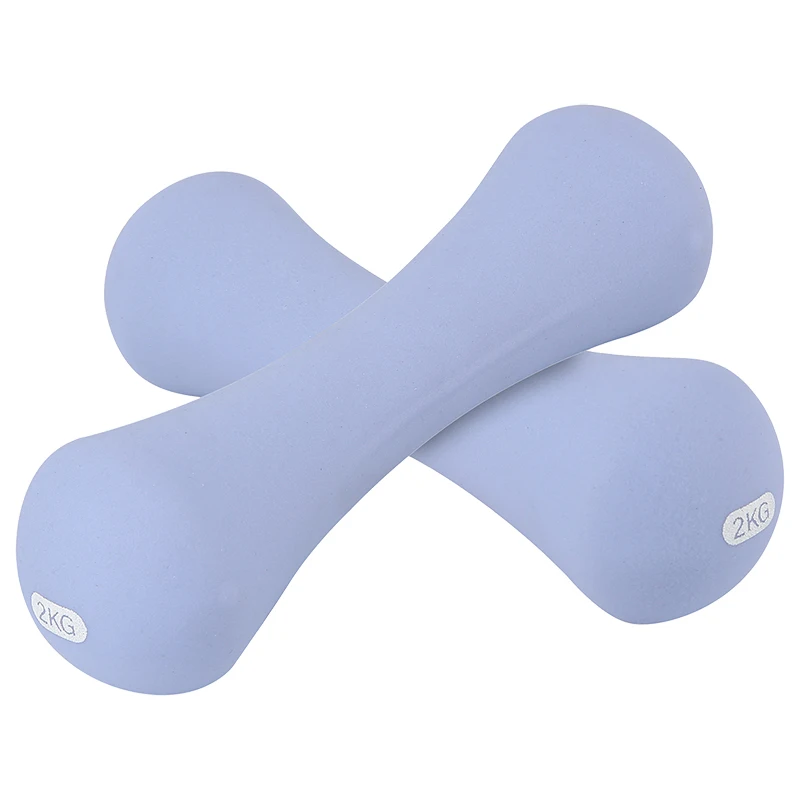 Low Price Gym Home Neoprene Coated Workout Dumbbell Color Customization Small Dumbbells Set 1kg 2kg 3kg