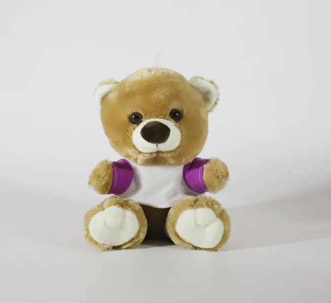 Sublimation blank Plush Toys valentine teddy bears sublimation bear