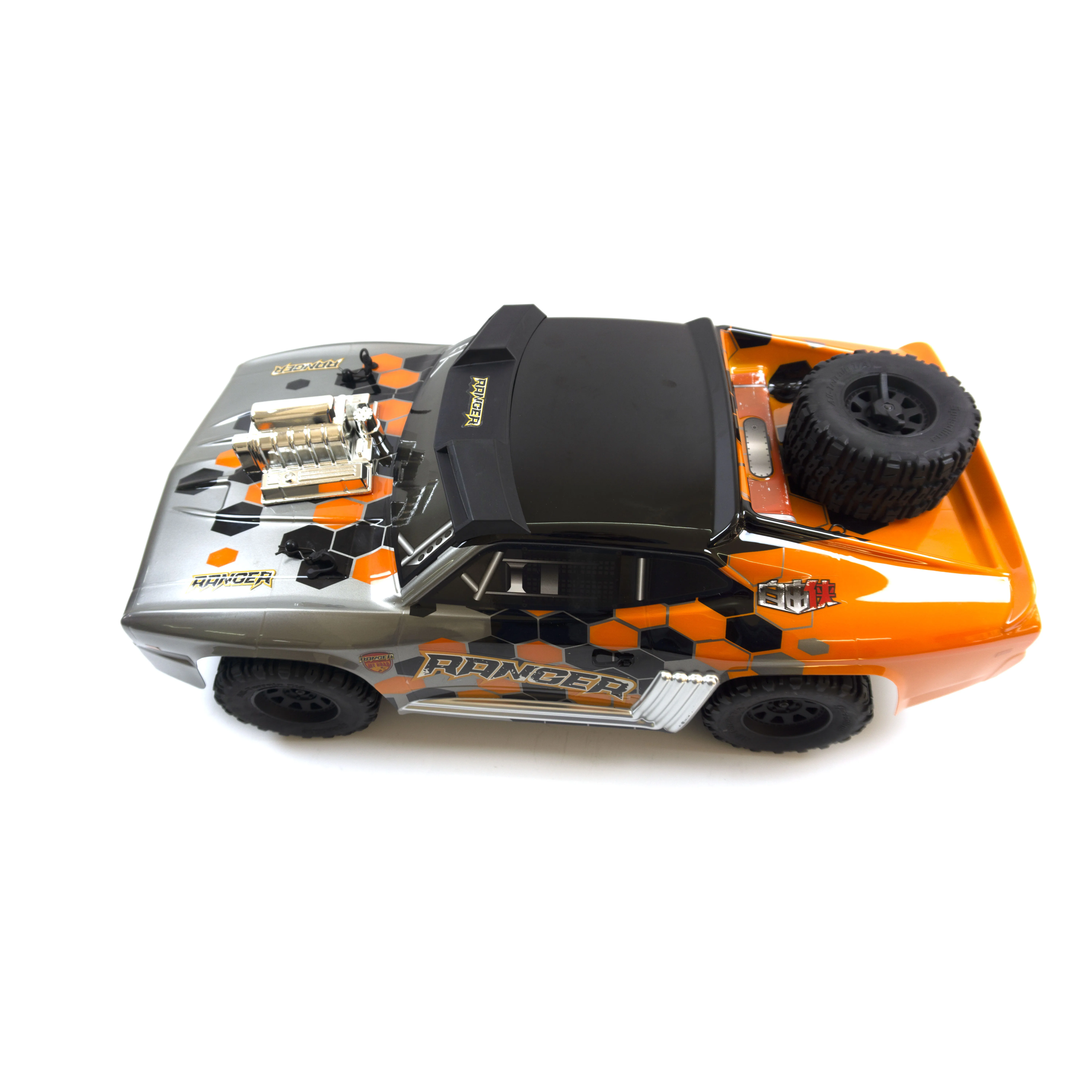 1/10 Remote Control Model Car Brushless Offroad Freeman Short Truck 4WD Violent High-Speed Toy Electric Racing Car For Gift