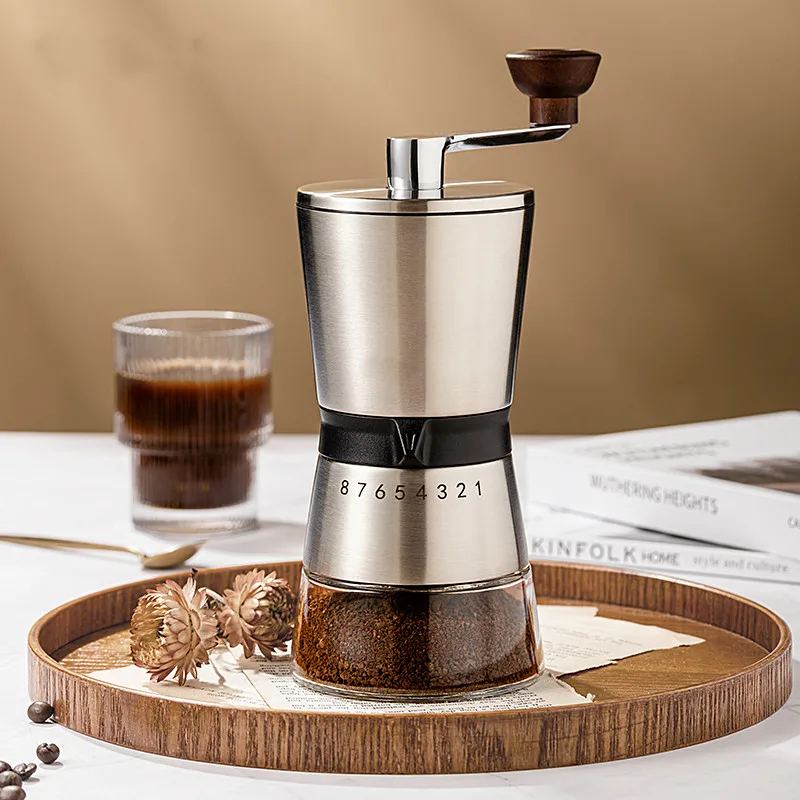New Arrivals Portable Commercial Hand Manual Espresso Coffee Bean Grinder