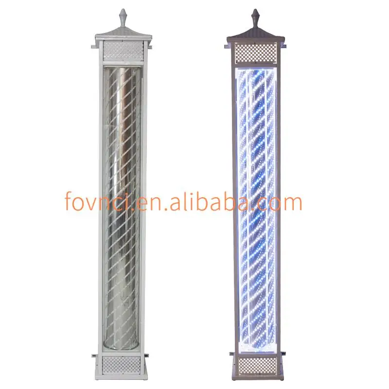 Diant LED Lighting pole Classic Rotating Light Hair Salon Shop Beauty Sign Barber shop pole fovnci