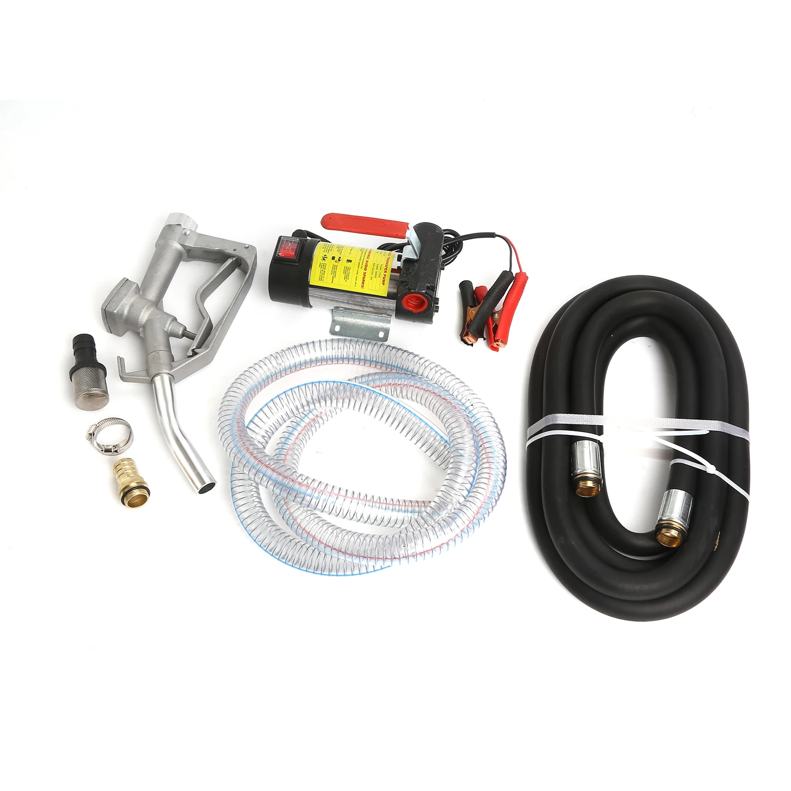 Winmax Electric Fuel Transfer Pump Diesel Kerosene Oil Auto 12V with Inlet and Outlet Hose