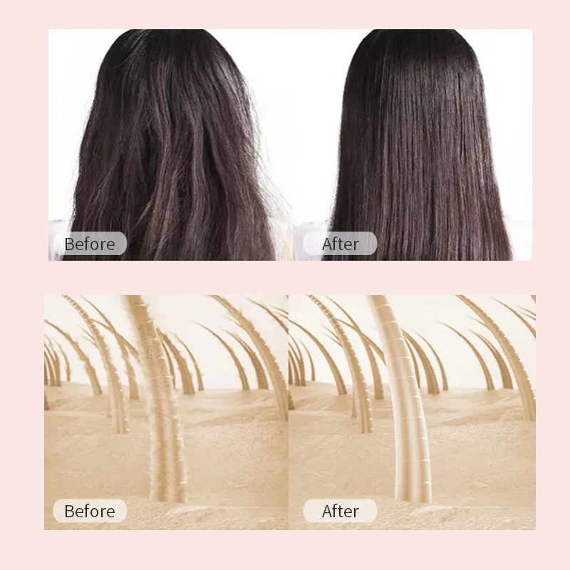 Custom Logo Sulphate Free Hair Care Shampoo For Dry Frizzy Hair Deep Repare For Oil Hair Shampoo