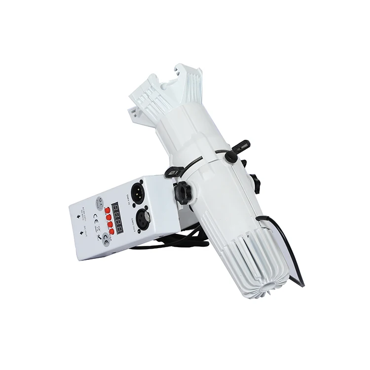 20W Cast Aluminum Dmx512 Mini Leko Led Cob Profile Spotlight For Museum Art Show