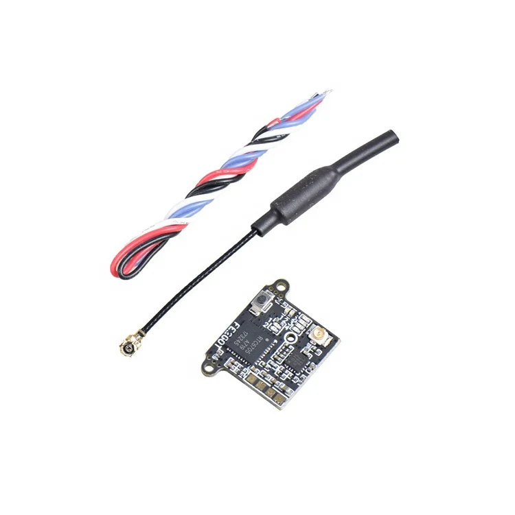 FE200T 5.8G 40CH 25mW 100mW 200mW OSD Adjustable AV 4.5-5.2V IPEX Transmitter for Flight Controller