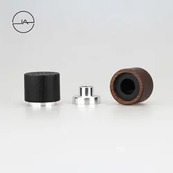 Perfume lids Must Buy wooden Perfume Bottle Cap Customized Wooden magnet ABS Material Perfume Glass Bottle Caps