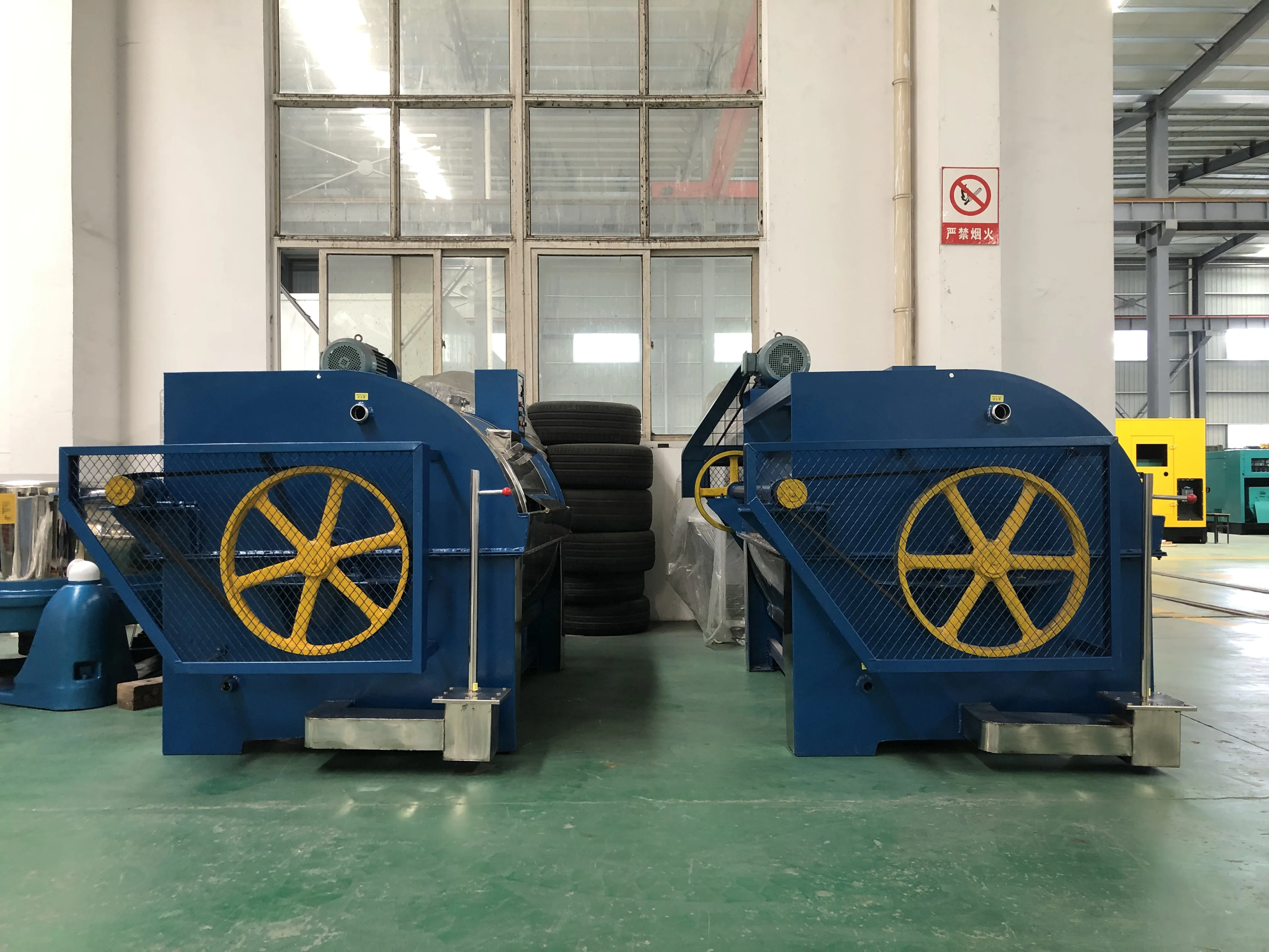 Промышленная стиральная машина для чистки шерсти