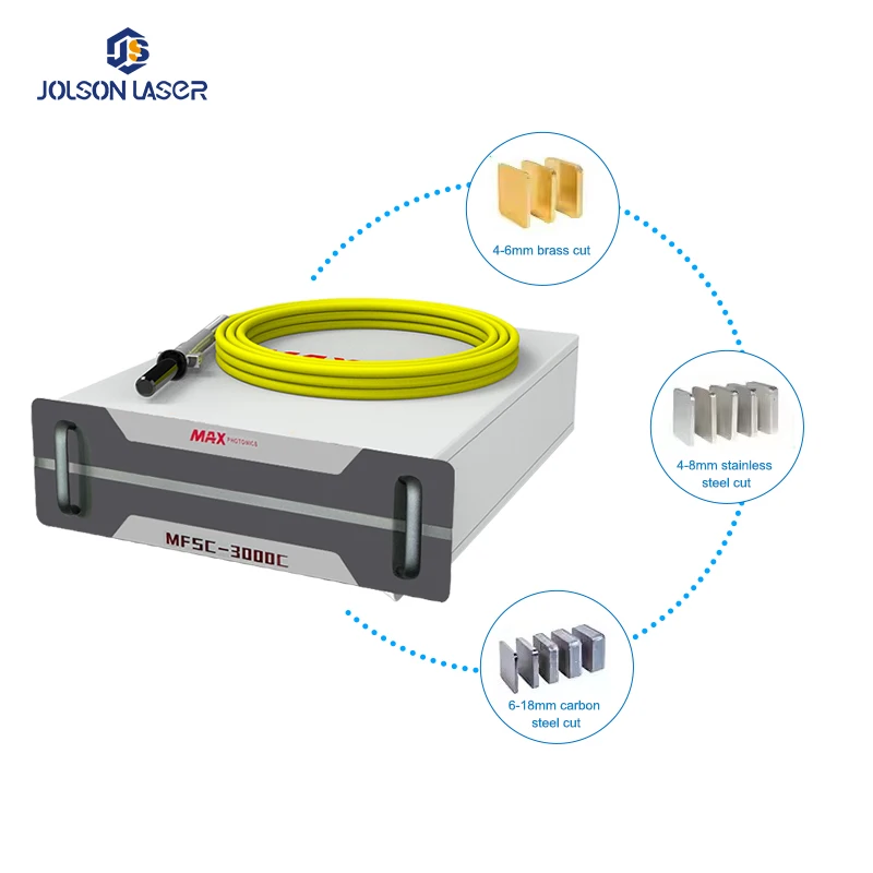 MAX MFSC-3000C New Fiber Laser Source 1000W 2000W 3000W Single Module Manufacturing Plant Construction Industry Farm Retail