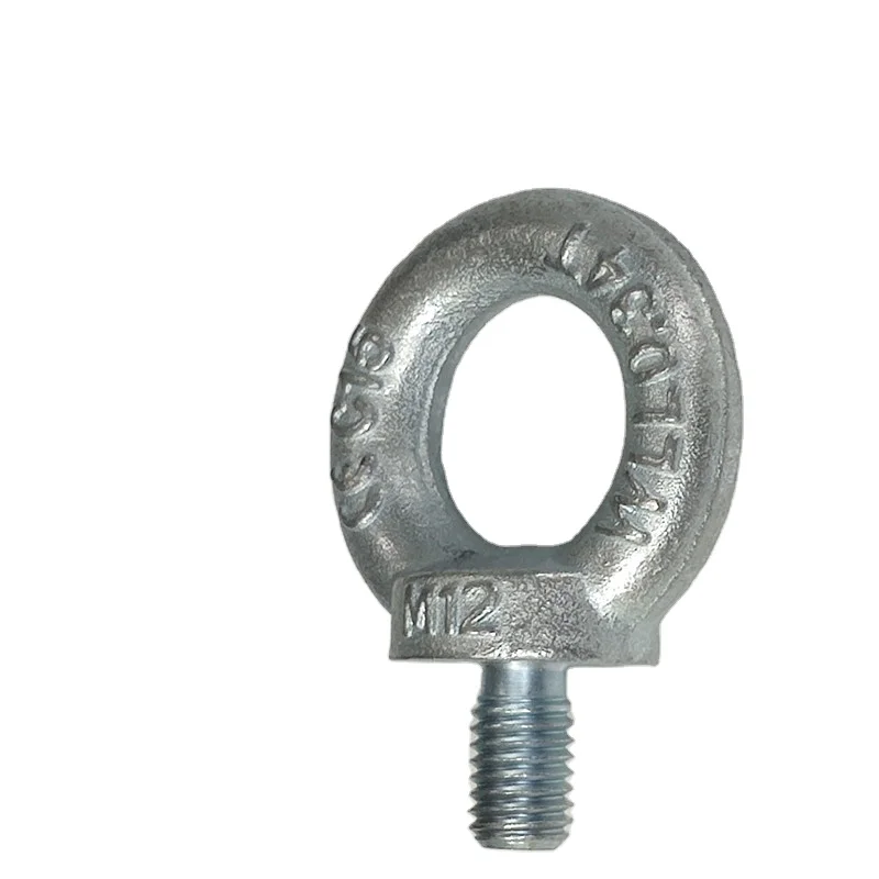 Supply Zinc plated Forged DIN 580 eye bolt