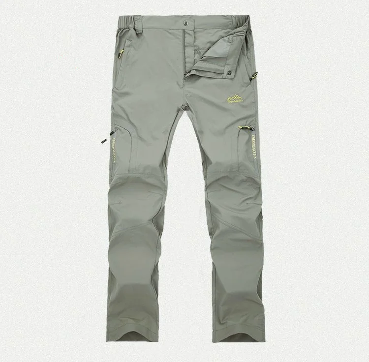 
Outdoor Breathable Quick Drying Slim Hiking Pants For Men 