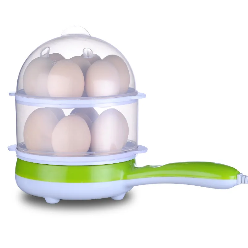 Two layer egg steam egg boiler poacher Multi-functional double egg Poacher