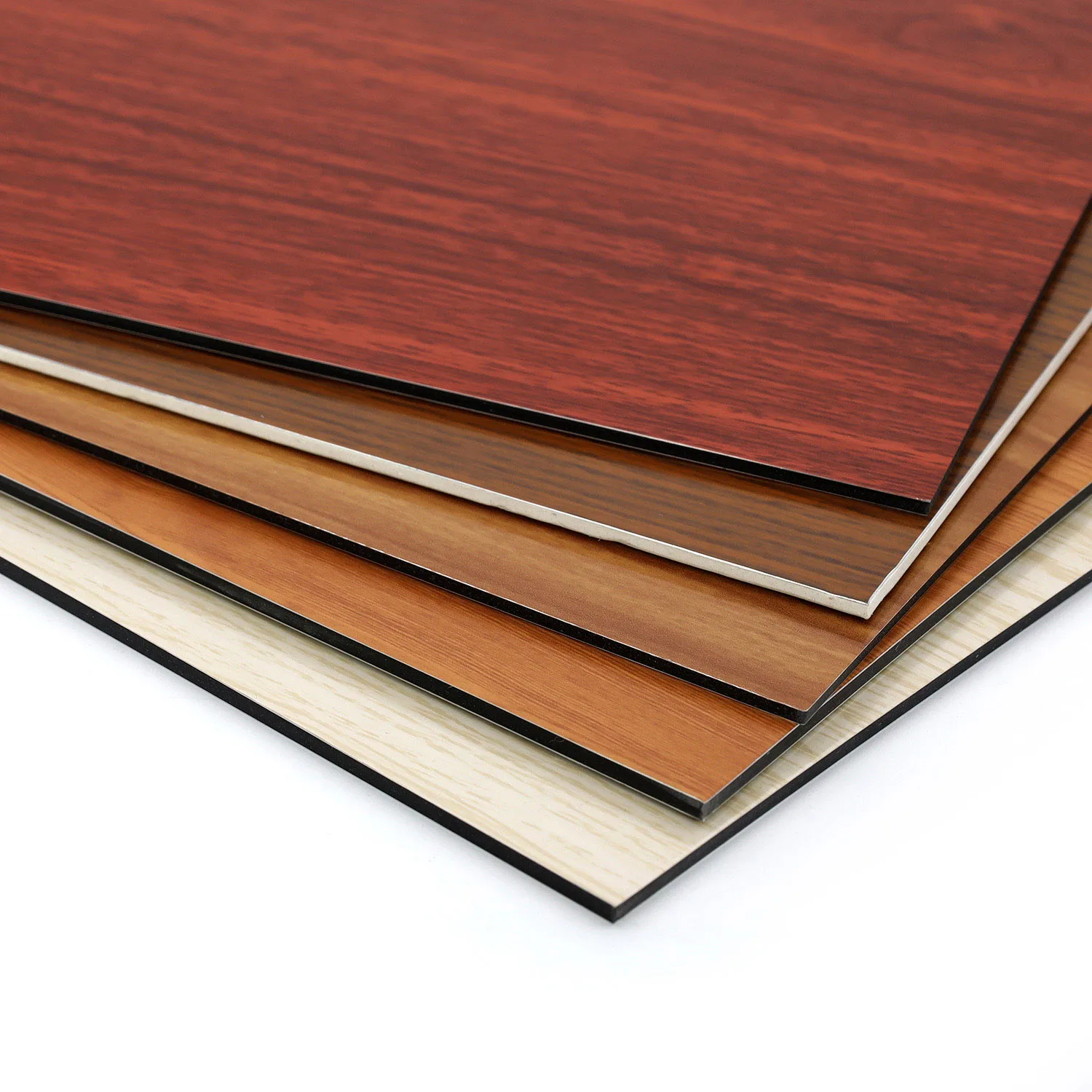 aluminum post wood veneer composite fence wall panel outdoor aluminum