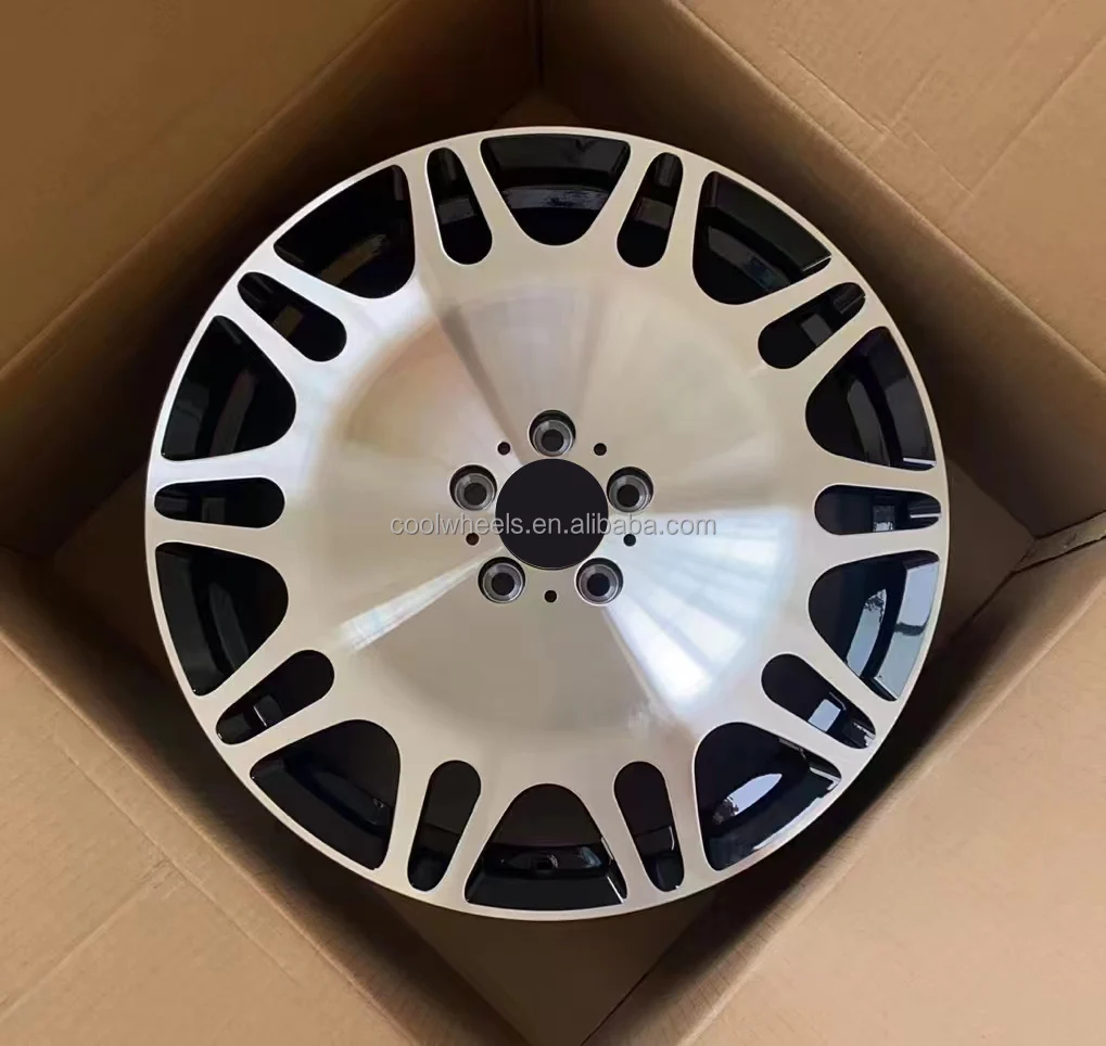 Bku racing 5x112 wheels 20 21 22 24 inch alloy forged passenger car wheels rims for mercedes benz CLS S class S63 S65 W223 W222