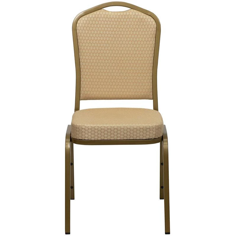 Wholesale cheap king throne chair stackable used hotel chairs hotel furniture rental beige banquet wedding chairs