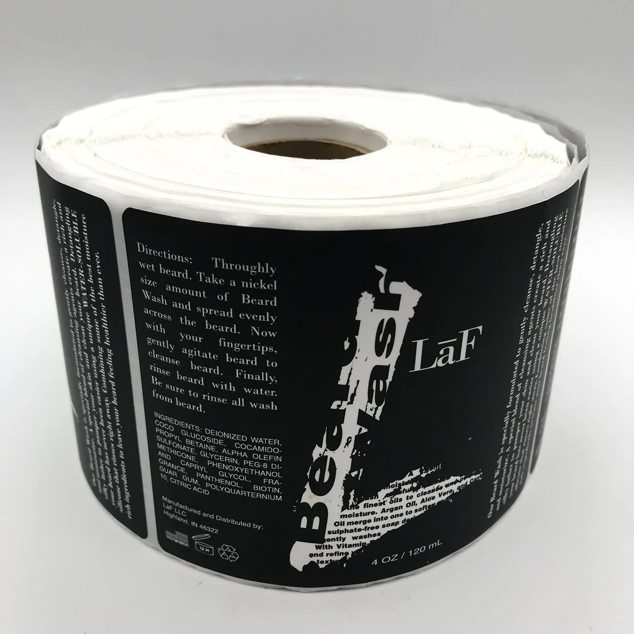 Wholesale private waterproof gold foil honey label for jars