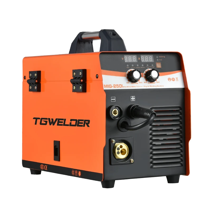 140A Улучшенный сварочный инвертор IGBT MIG/MAG/MMA /LIFT TIG 4 в 1 с сварочным