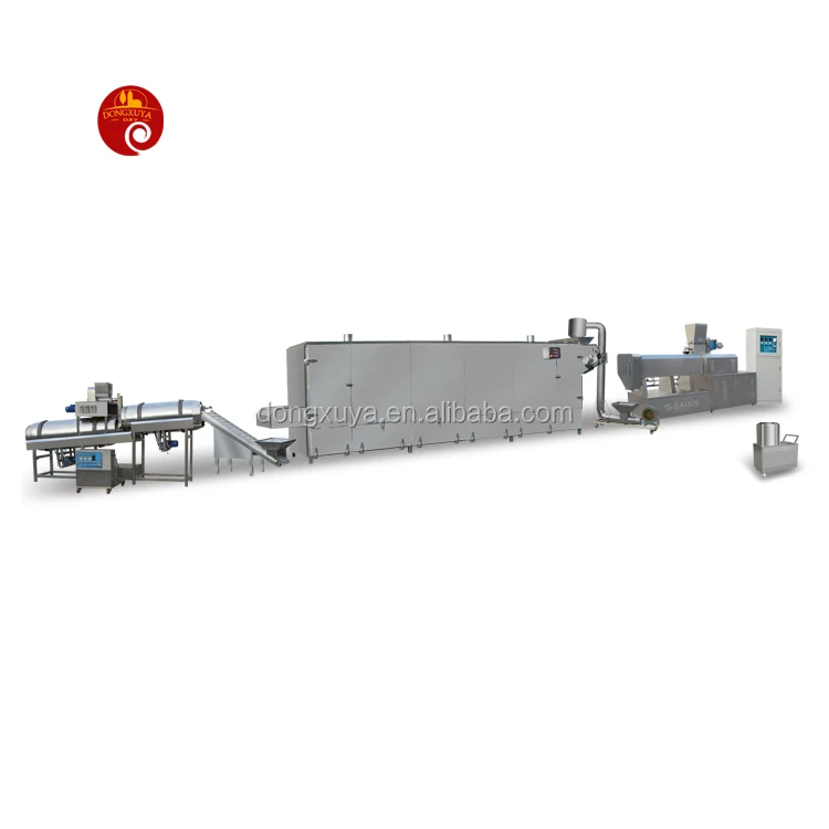 Standard Production Process Aquatic Animal Pet Domestic Cat Food Fish Feed Making Machine Full Production Line