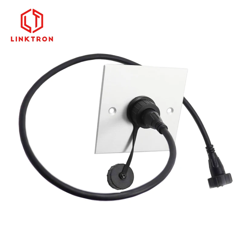 Black Silvery Type C USB 3.1 female to female USB 3.0 2.0 connector panel mounting socket USB connector